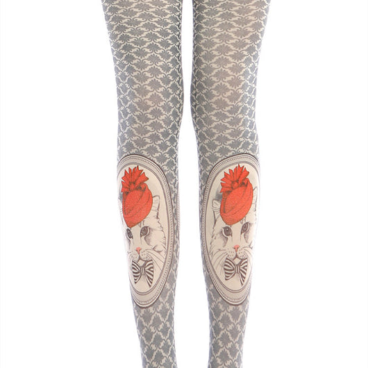 Medias Estampadas Lolita Gato - Estilo Personalidad para Chicas - Image 3
