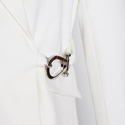 Blazer de Diseño Exclusivo con Cuello de Moda - Image 7