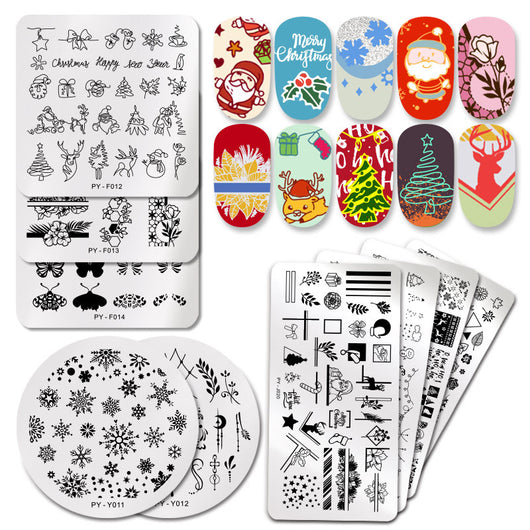 Plantilla de Estampado para Uñas - Kit Profesional de Transferencia - Image 22