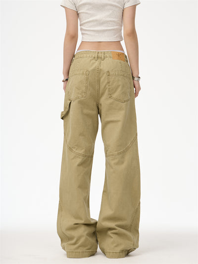 Jeans Rectos Desgastados con Estilo Deconstruido - Image 2