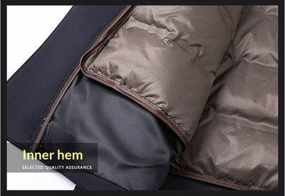 Abrigo de Plumón Desmontable para Hombre - Largo Medio - Image 12