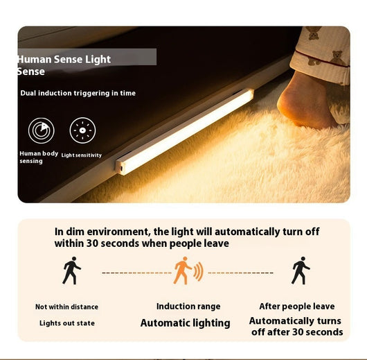 Lámpara LED con Sensor Infrarrojo y Carga Magnética para Armario, Vinoteca y Dormitorio - Image 17