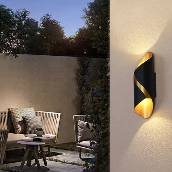 Lámpara LED de Pared Exterior Moderna Impermeable