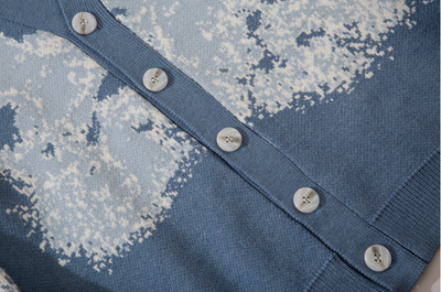Chaqueta de Punto Suelta de Manga Larga para Hombre - Image 12