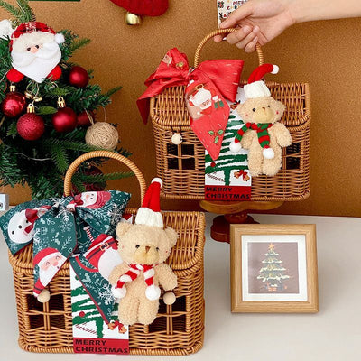 Caja Decorativa Portátil para Regalos Navideños - Image 4