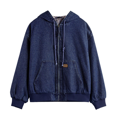 Chaqueta Denim Vintage Americana Desgastada - Image 5