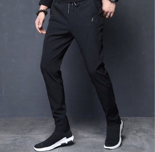 Pantalones Deportivos de Terciopelo Grueso sin Magnético para Otoño e Invierno - Image 12