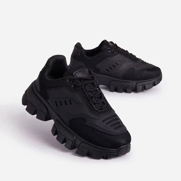 Zapatos Plataforma Daddy Mesh Transpirables con Suela de Esponja