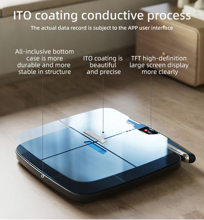 Báscula Inteligente con 8 Electrodos para Análisis Corporal Completo - Image 11