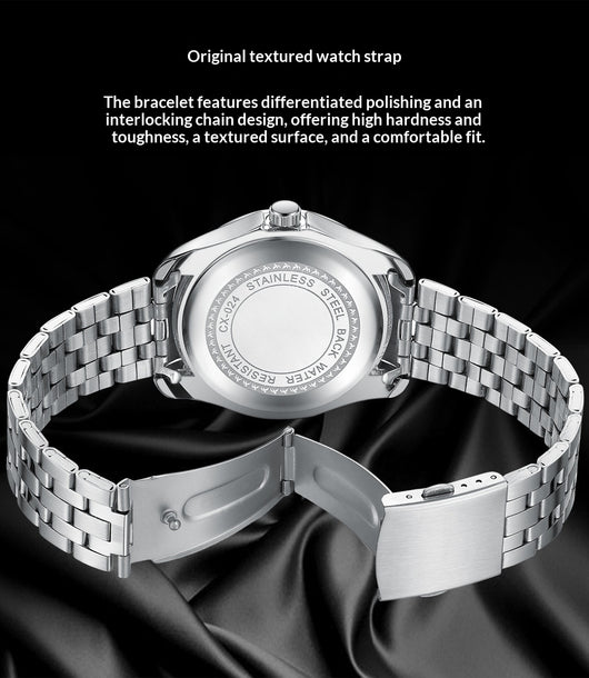 Reloj Empresarial para Hombre con Esfera Luminosa - Image 8