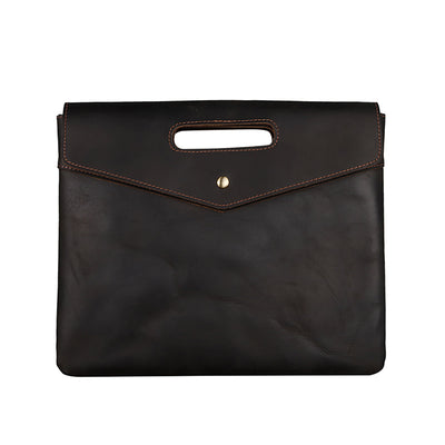Maletín de Cuero Genuino para Hombre Estilo Vintage Ejecutivo - Image 5