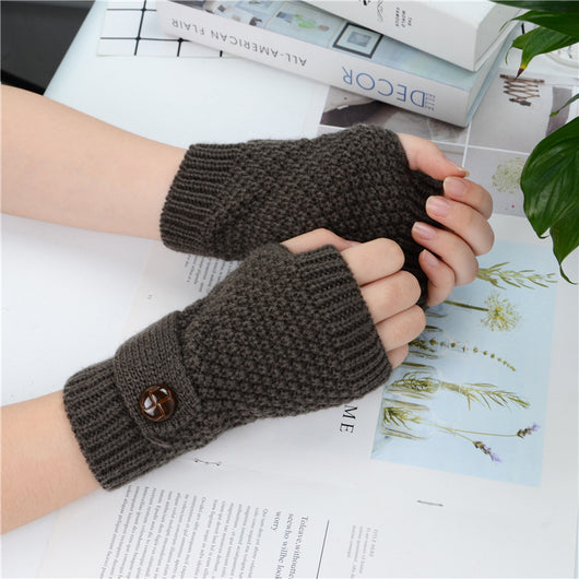 Guantes Mitones de Otoño e Invierno - Medio Dedos - Image 8
