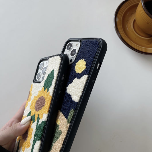 Funda Protectora Girasol Peluche para Celular - Image 10