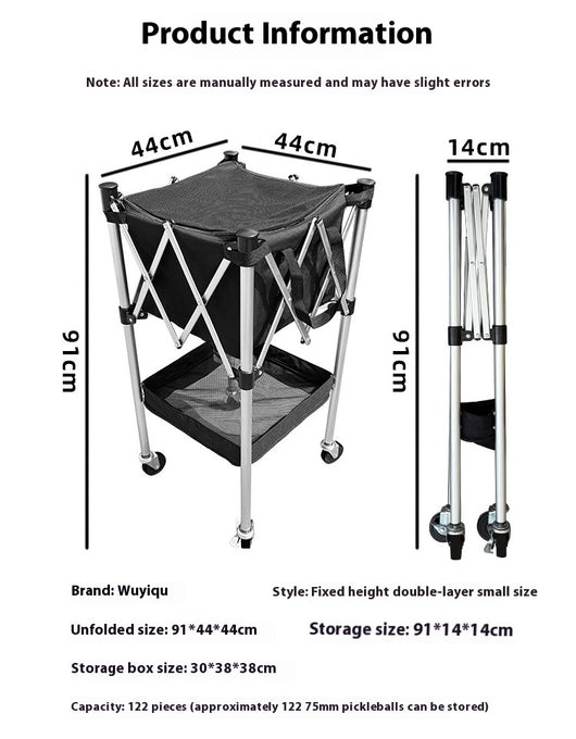 Carrito Organizador de Pelotas para Entrenamientos y Almacenamiento - Image 15