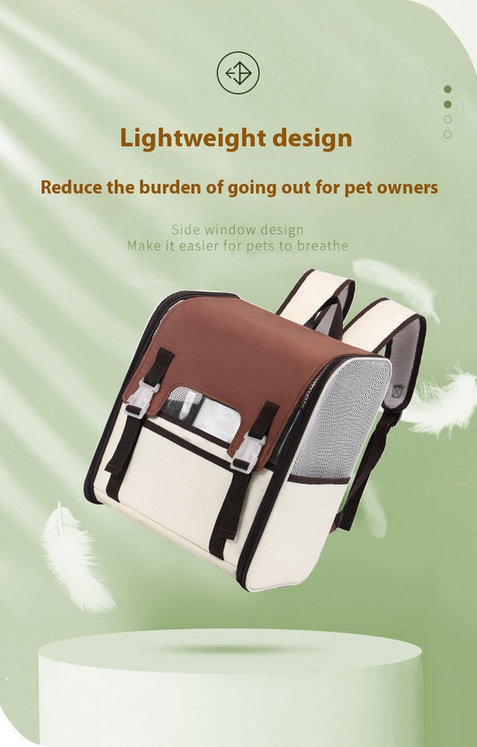 Mochila Transportadora de Gatos Respirable y Plegable - Image 9