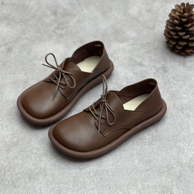 Zapatos Oxford Retro de Cuero Genuino Hechos a Mano - Estilo Británico Clásico - Image 16
