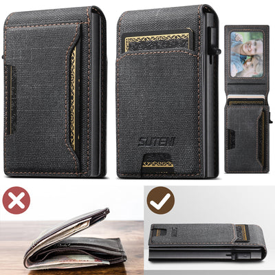 Billetera de Cuero Texturizado con Compartimentos para Tarjetas - Image 21