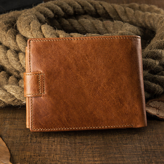 Billetera Compacta de Cuero para Hombre con Múltiples Compartimentos - Image 3