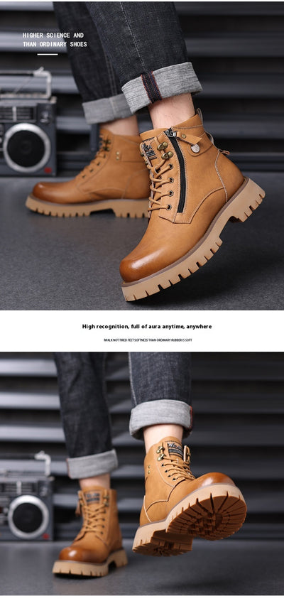 Botas Altas de Terciopelo Térmicas con Aumento de Altura - Image 13