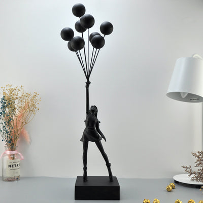 Escultura Decorativa Bubble Girl - Figura Artística para el Hogar - Image 10