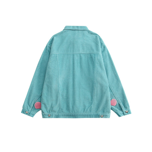 Chaqueta de Pana con Bordado Love String - Image 8