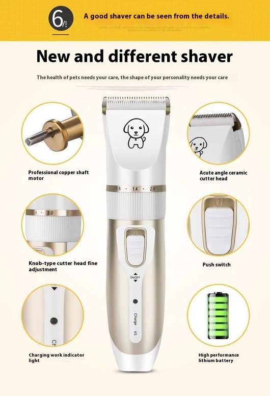 Cortapelo Eléctrico Profesional para Perros y Gatos - Image 19