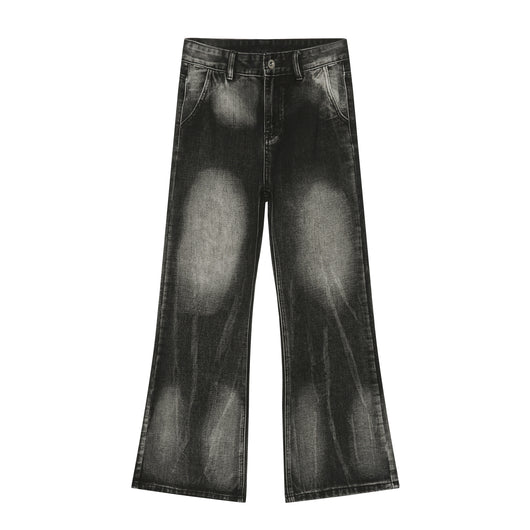 Traje de Mezclilla Retro Holgado Efecto Desgastado - Image 4
