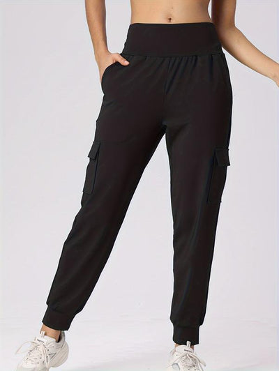 Pantalones Casuales para Mujer con Cintura Ancha Deportiva - Image 9