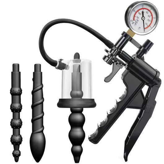 Bomba de Vacío Manual con Medidor de Presión y Enchufe Potente - Image 11