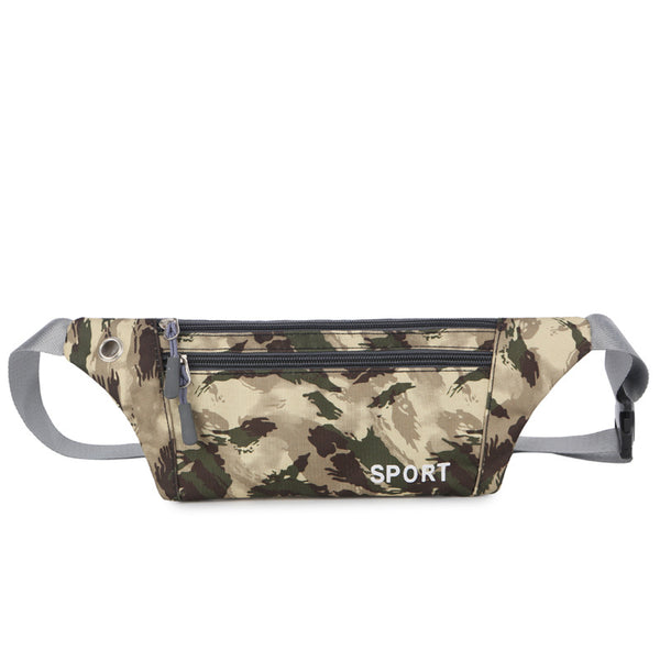 Riñonera Deportiva Impermeable Estampado Camuflaje - Image 4