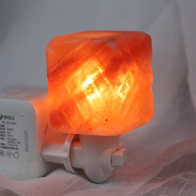 Lámpara de Sal del Himalaya para Dormitorio - Luz Cálida Mesita de Noche - Image 6