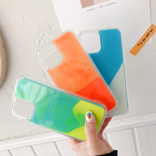 Funda Protectora con Efecto Quicksand y Brillo Luminoso - Image 9