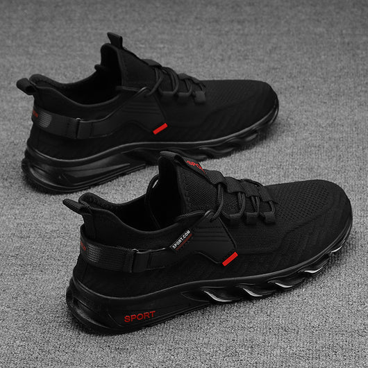 Zapatos Deportivos de Malla Transpirable Flying Woven - Comodidad y Frescura - Image 10
