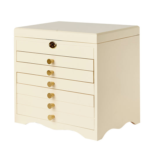 Organizador de Joyas Multicapa en Madera para Escritorio - Image 4