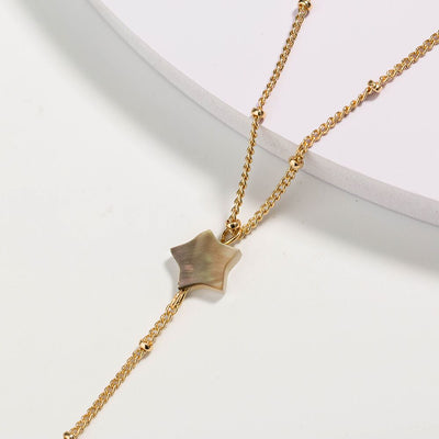 Collar Y Multicapa Estrella Luna de Cobre - Image 12