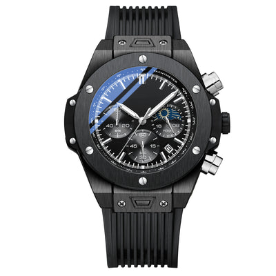 Reloj de Cuarzo para Hombre con Correa de Silicona - Image 6