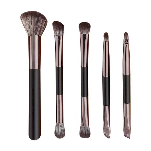 Set de Brochas de Maquillaje Profesional con Espejo Integrado - Image 9