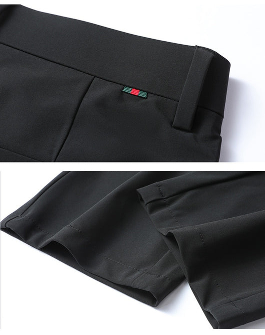 Pantalones de Vestir Primavera Hombre Resistentes a Arrugas sin Planchado - Image 11