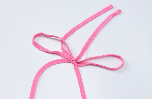 Top Halter Mesh Rosa Sexy con Detalles de Costura en el Pecho - Image 15
