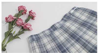 Falda Plisada A-Line Azul - Estilo Versátil y Moderno - Image 15