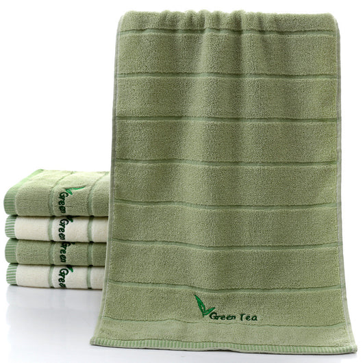 Toalla Facial de Algodón Puro 32 Hebras con Bordado Elegante - Image 10