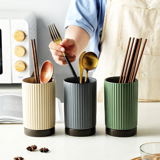 Organizador de Palillos de Cerámica para Cocina