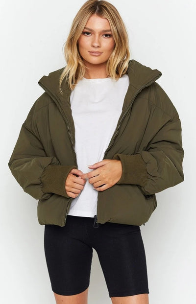 Chaqueta Deportiva Acolchada Estilo Europeo y Americano - Image 8