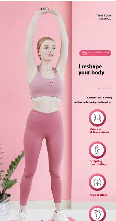 Cintura Giratoria Silenciosa para Ejercicio en Casa - Mujer - Image 13