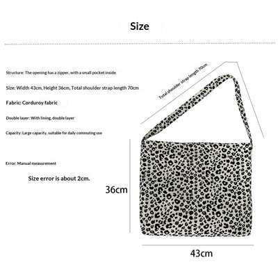 Bolso Bandolera Pana Estampado Leopardo - Image 8