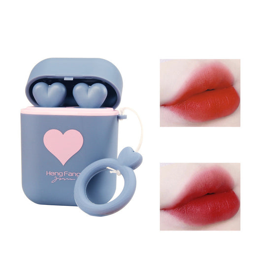 Estuche Organizador Doble Tubo para Labiales Mate y Auriculares Portátil - Image 5