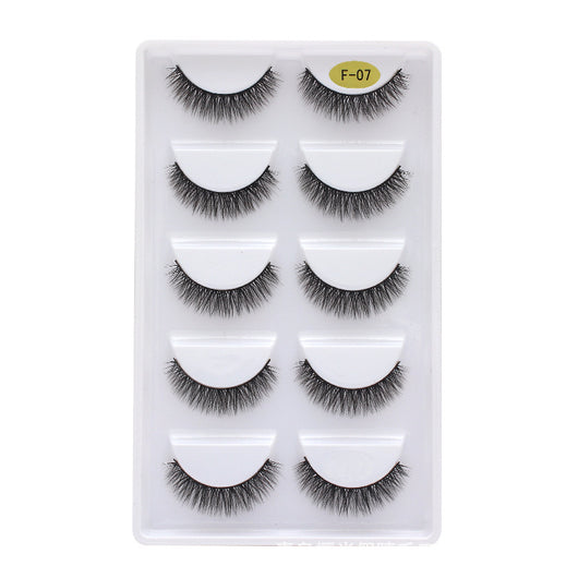 Pestañas Postizas Voluminosas 3D - Pack 5 Pares Multicapa - Image 9