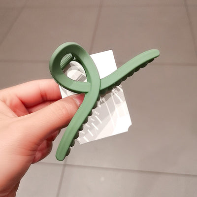 Pinza Clip Grande Frosted para Cabello Grueso – Diseño Elegante para Mujeres - Image 6