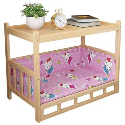 Cama Nido para Mascotas Integrada a Mesita de Noche - Image 11