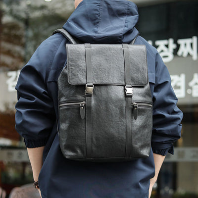 Mochila Ejecutiva de Cuero Bovino con Gran Capacidad - Image 9